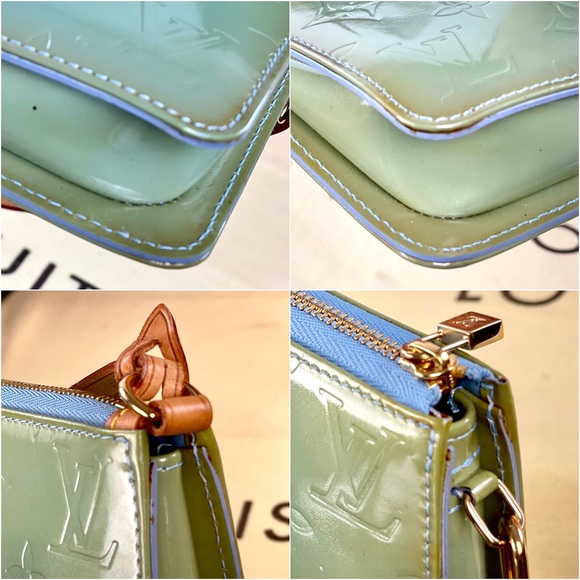 ❌SOLD❌ 💎✨AUTHENTIC✨💎 LOUIS VUITTON
Vernis Lexington Monogram Pochette Handbag - Picture 6 of 12
